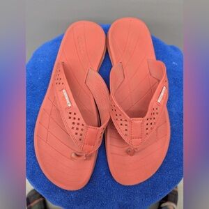 ECCO intrinsic Toffel thong Sandal, Coral Blush, Size Eu40 Women’s size 9